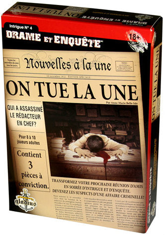Drame et Enquête : On Tue la Une Intrique No4 (FR)