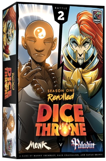 Dice Throne Sais. 1 - Moine contre Paladin (FR)