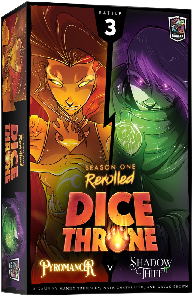 Dice Throne Sais. 1 - Pyromancien contre Voleur de l'ombre (FR)