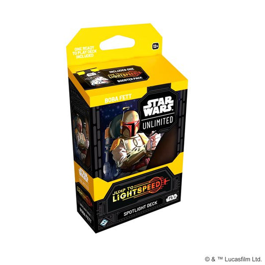 Star Wars: Unlimited: Jump to Lightspeed Spotlight Deck: Boba Fett (EN) (2025-03-14)