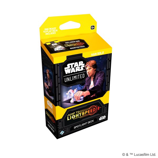 Star Wars: Unlimited: Jump to Lightspeed Spotlight Deck: Han Solo (EN) (2025-03-14)