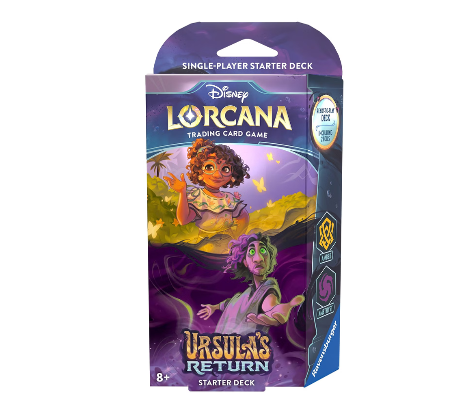 Disney Lorcana Le Retour D'Ursula Deck de Démarrage Ambre & Amethyste (FRENCH)