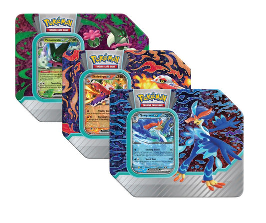 Pokemon Paldea Partners Tin Set of 3