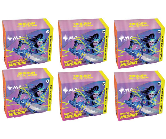 MTG MARCH OF THE MACHINE COLLECTOR BOOSTER CASE