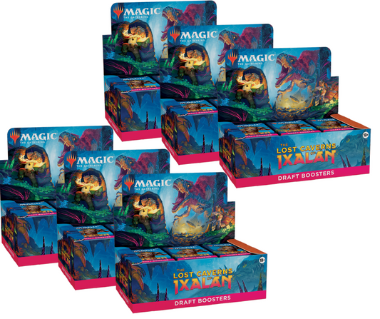 MTG Lost Caverns of Ixalan Draft Booster Box Case of 6
