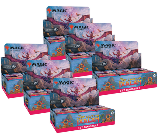 MTG Lost Caverns of Ixalan Set Booster Box Case of 6