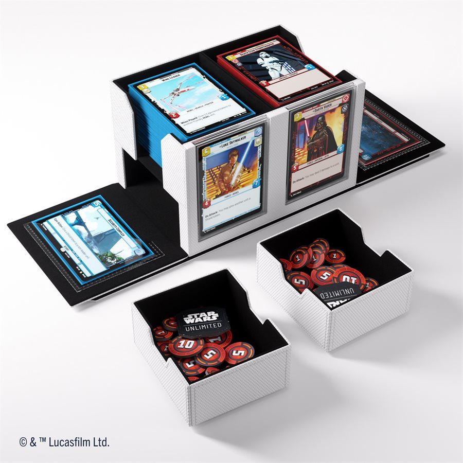 Star Wars: Unlimited Double Deck Pod: White / Black