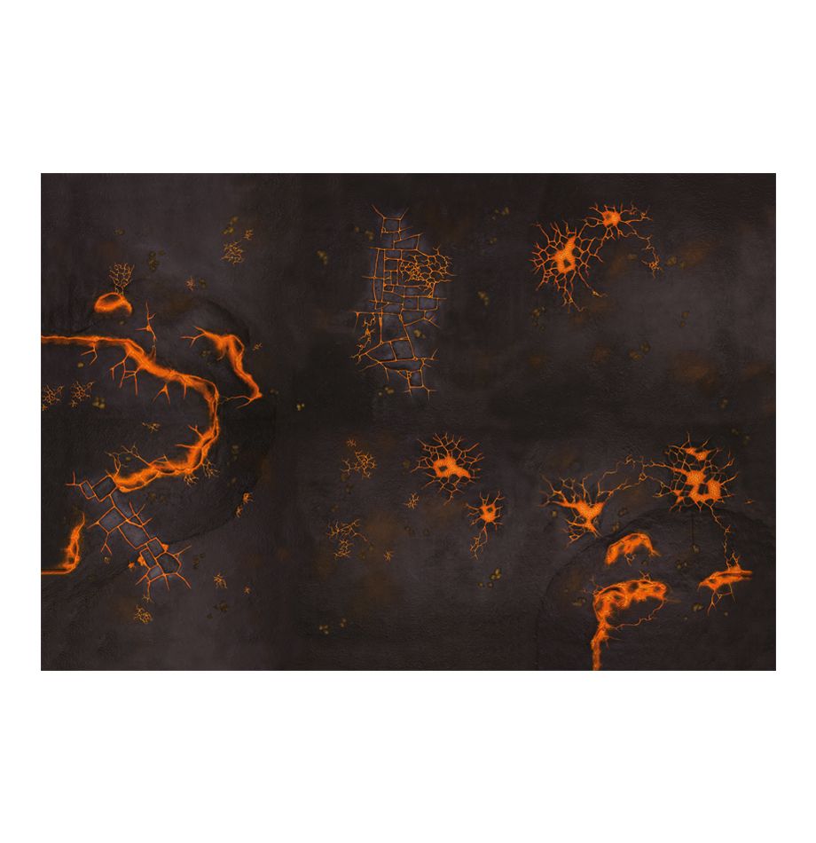 Warhammer : Age of Sigmar - Realm of Battle: Blasted Hallowheart (Boards Only) (Used)