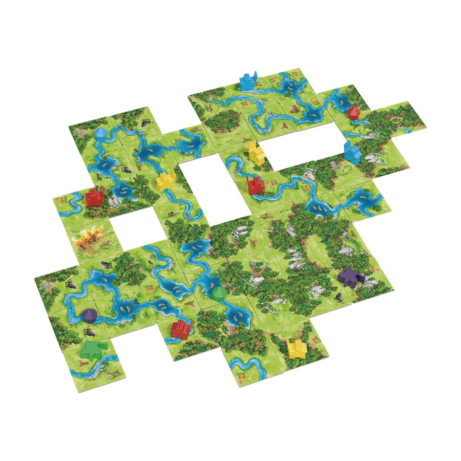 CARCASSONNE - hunters and gatherers (EN)
