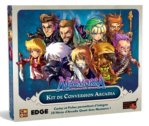Masmorra les Donjons D'Arcadia: Kit de Conversion Arcadia (FR)