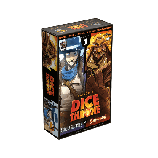 Dice Throne Sais. 2 - As de la Gâchette vs. Samouraï  (FR)