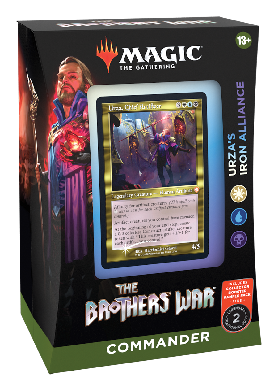 MTG THE BROTHERS WAR COMMANDER URZA'S IRON ALLIANCE