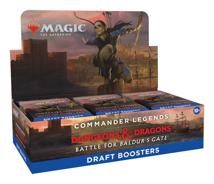 MTG Commanders Legends Baldurs Gate Draft Booster Box