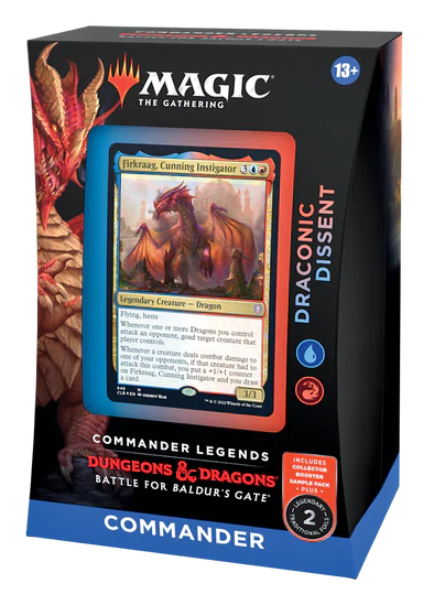 MTG COMMANDER LEGENDS BALDURS GATE: DRACONIC DISSENT COMMANDER