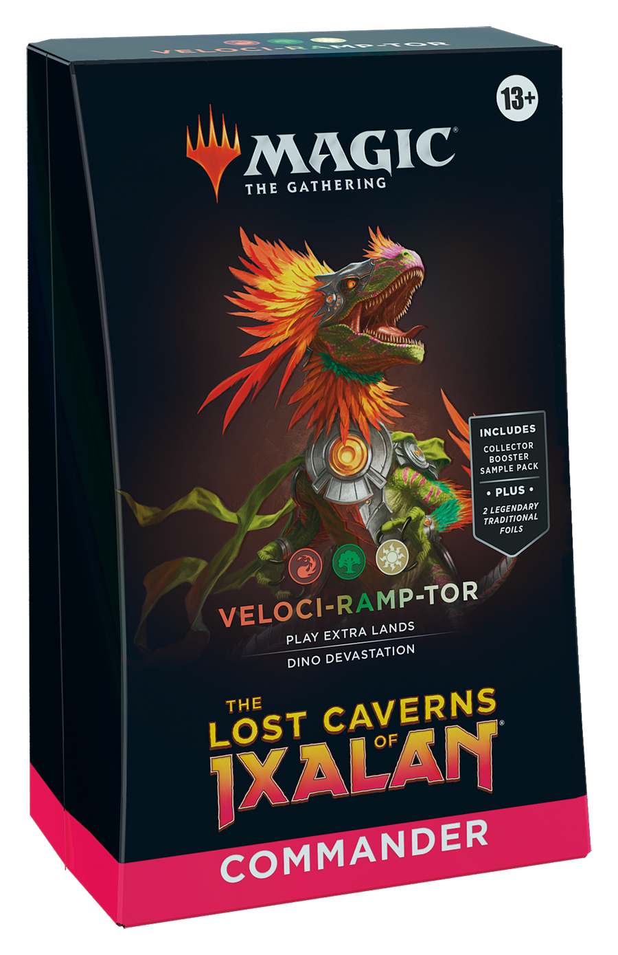MTG Lost Caverns of Ixalan Commander Veloci-ramp-tor