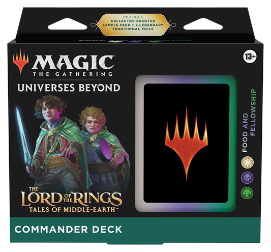 MTG Lord of the Rings Commander Food and Fellowship