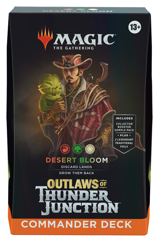 MTG Hors-la-loi de Croisetonnerre Commander Floraison du Désert (FRENCH)