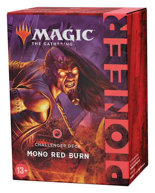 MTG Pioneer Challenger Deck Mono Red Burn