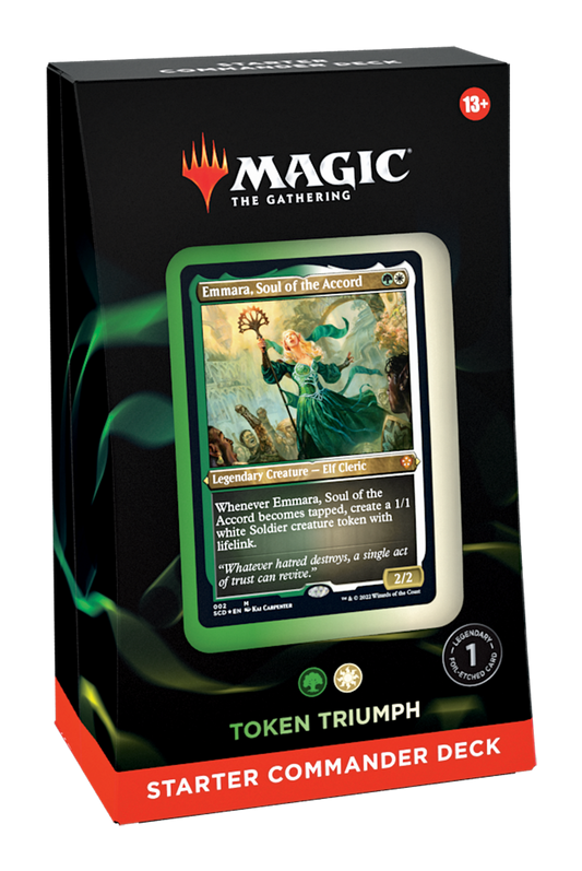 MTG Starter Commander Deck Token Triumph