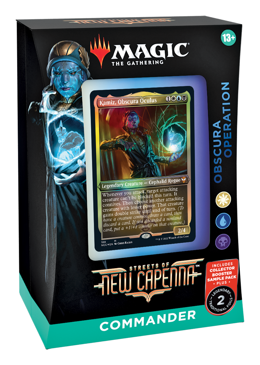 Magic: The Gathering Streets of New Capenna Commander Deck – Obscura Operation (FR)
