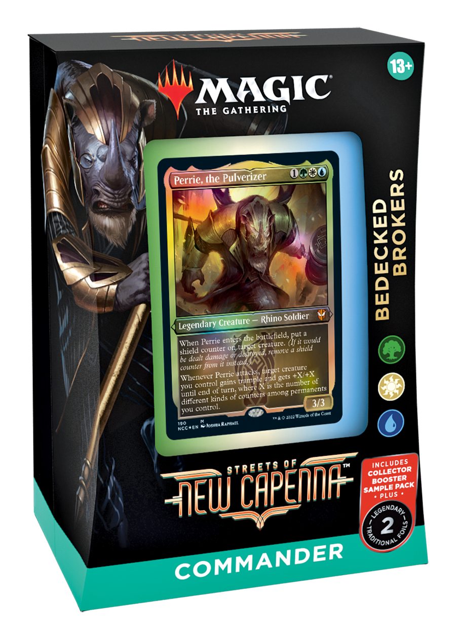 Magic: The Gathering Streets of New Capenna Commander Deck – Bedecked Brokers (FR)