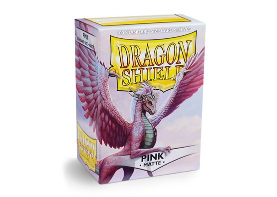 DRAGON SHIELD SLEEVES MATTE PINK 100CT