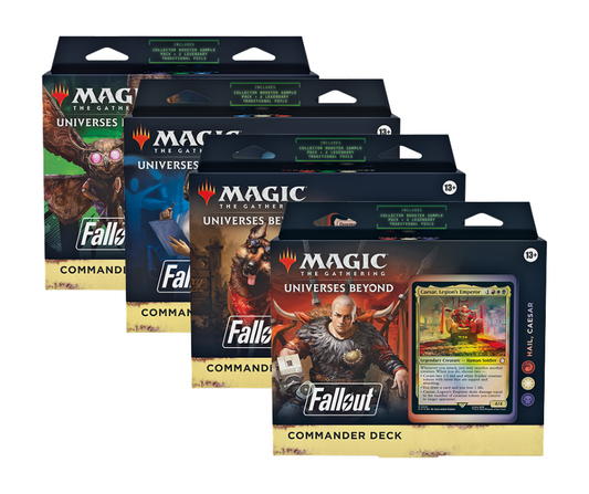 MTG FALLOUT COMMANDER DECK ENSEMBLE DE 4 (FR)