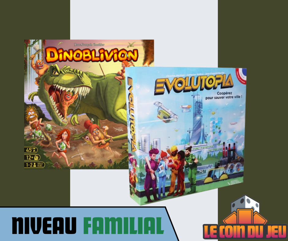 Bundle Dinoblivion + Evolutopia (FR)