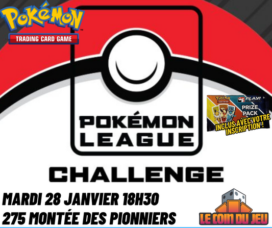 Pokemon League Challenge 28 janvier - Lachenaie