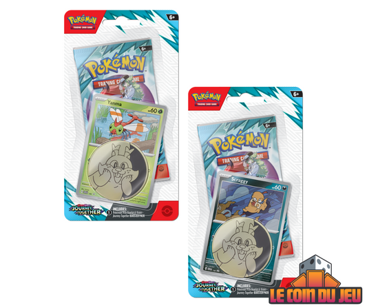 Pokemon SV9 Journey Together Checklane Blister Set of 2 (2025-03-24)
