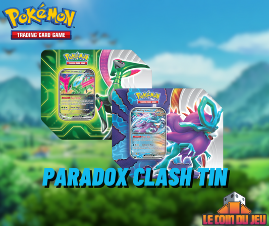Pokemon Paradox Clash Tin SET OF 2