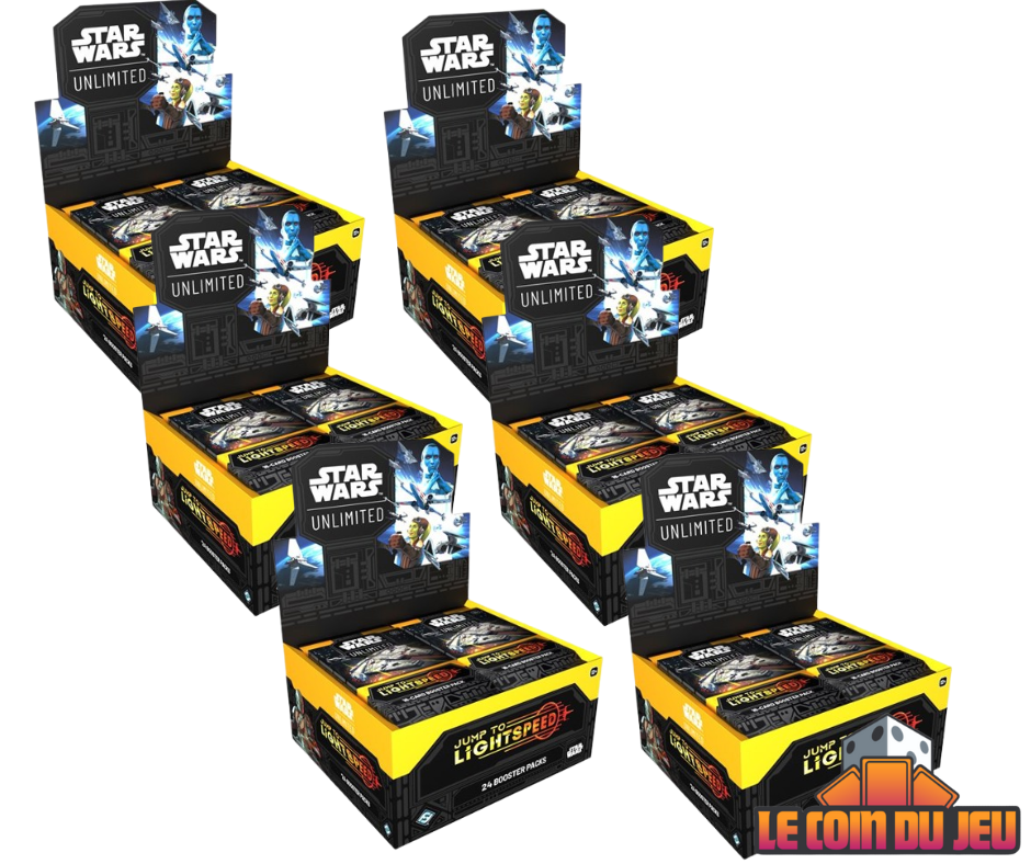 Star Wars: Unlimited: Jump to Lightspeed Booster Display Case of 6 (EN) (2025-03-14)