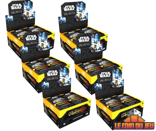 Star Wars: Unlimited: Jump to Lightspeed Booster Display Case of 6 (EN) (2025-03-14)