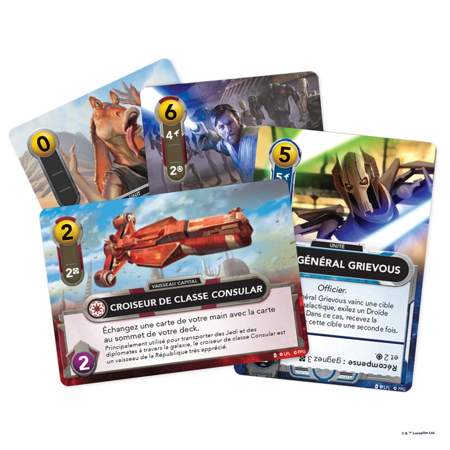Star Wars - The Deckbuilding Game: Clone Wars (FR)