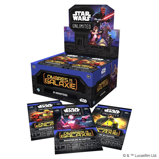 Star Wars Unlimited: Ombres de la Galaxie Boîte de Booster (FR)