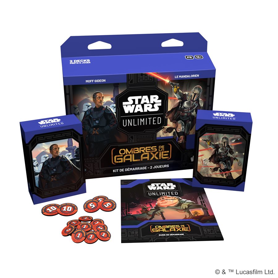 Star Wars Unlimited: Ombres de la Galaxie Starter Deux-Joueurs (FR)