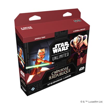 Star Wars: Unlimited: Crépuscule de la République Starter Deux Joueurs (FR)
