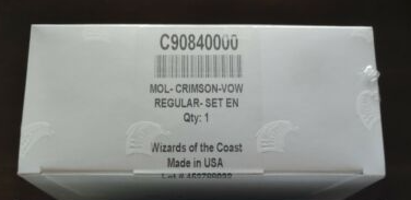 MTG Innistrad: Crimson Vow Complete Set Regular