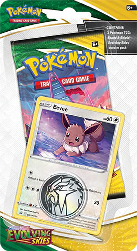 POKEMON EVOLVING SKIES - checklane blister(Eevee)