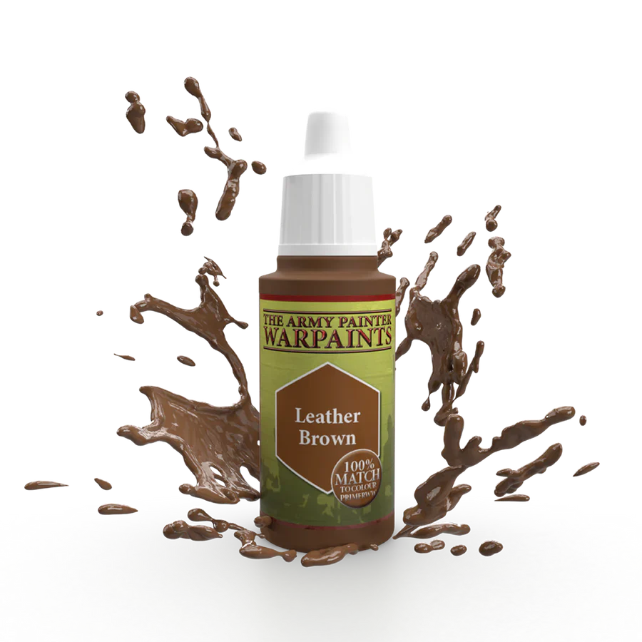 ARMY PAINTER - WARPAINTS: LEATHER BROWN (18ML)