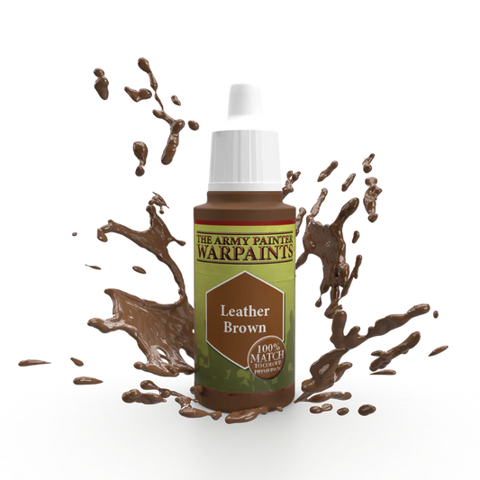 ARMY PAINTER - WARPAINTS: LEATHER BROWN (18ML)