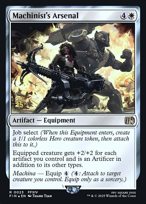 Machinist's Arsenal (23s) [Final Fantasy Promos]