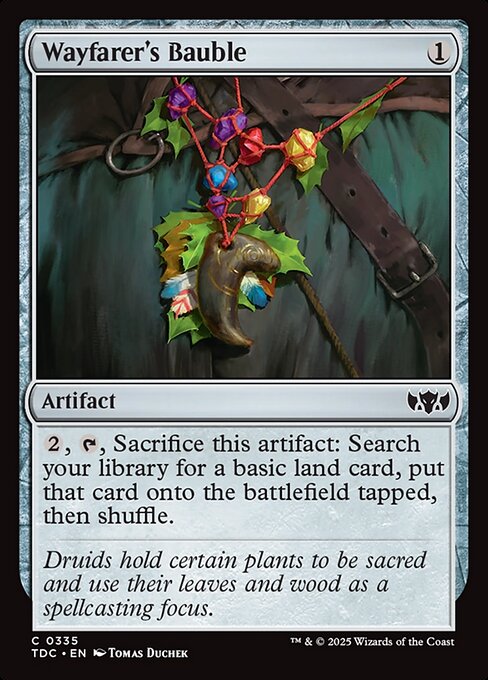Wayfarer's Bauble (335) [Tarkir: Dragonstorm Commander]
