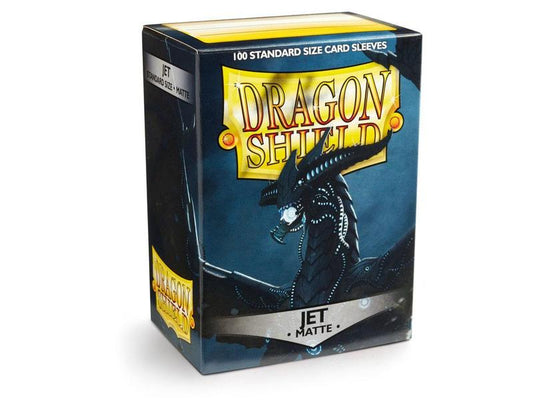 DRAGON SHIELD SLEEVES MATTE JET 100CT