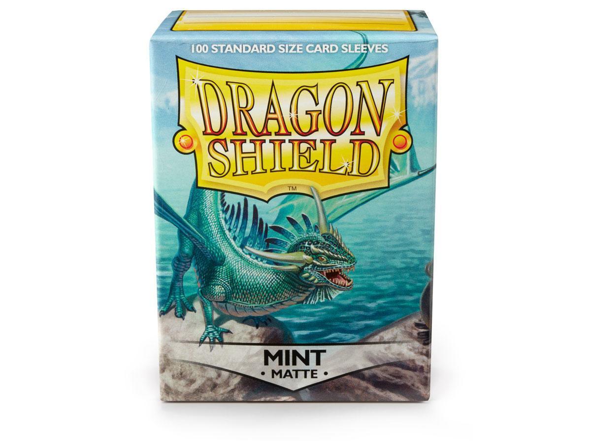 DRAGON SHIELD SLEEVES MATTE MINT 100CT