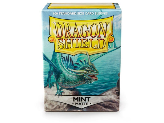 DRAGON SHIELD SLEEVES MATTE MINT 100CT