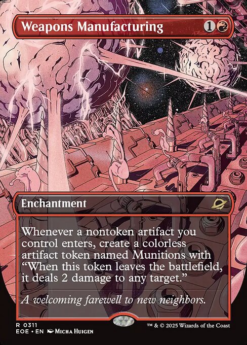 Weapons Manufacturing (311) [Edge of Eternities]