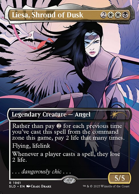 Liesa, Shroud of Dusk (1961) [Secret Lair Drop]