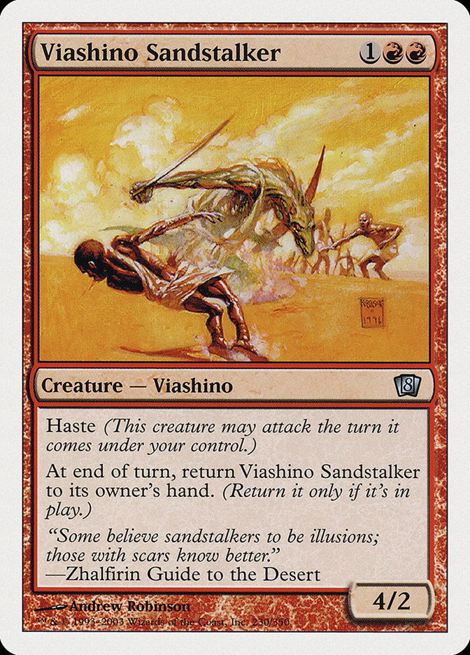 Viashino Sandstalker (230) [Eighth Edition]