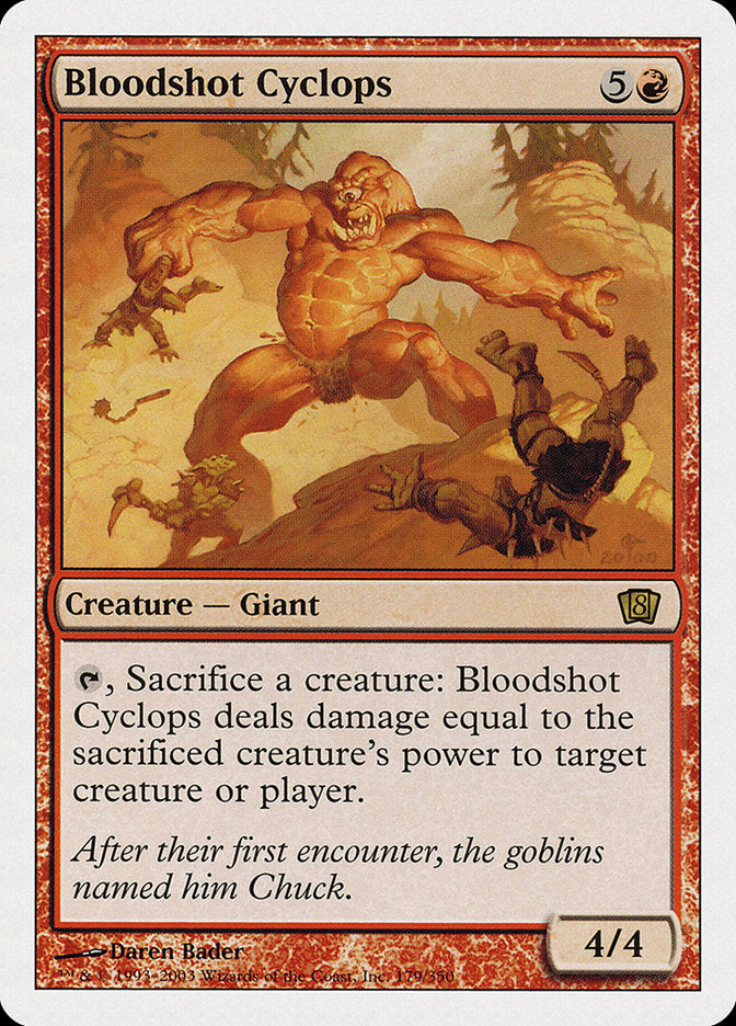 Bloodshot Cyclops (179) [Eighth Edition]